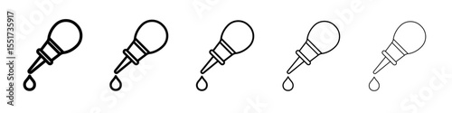 baby nasal aspirator icon simple illustration logo art