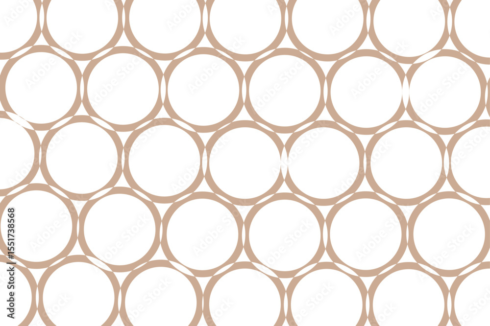 Naklejka premium seamless pattern with circles background