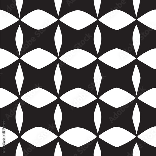 Abstract geometric seamless pattern