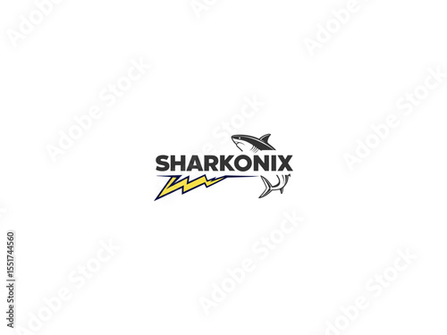 Shark logo ceative design