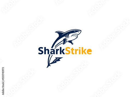 Shark logo ceative design