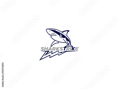 Shark logo ceative design