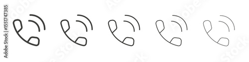 Call icon simple illustration logo art