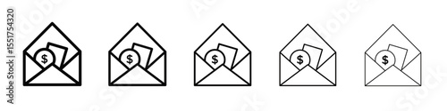 Cash bonus icon simple illustration logo art