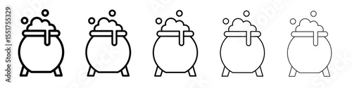 caudron icon simple illustration logo art