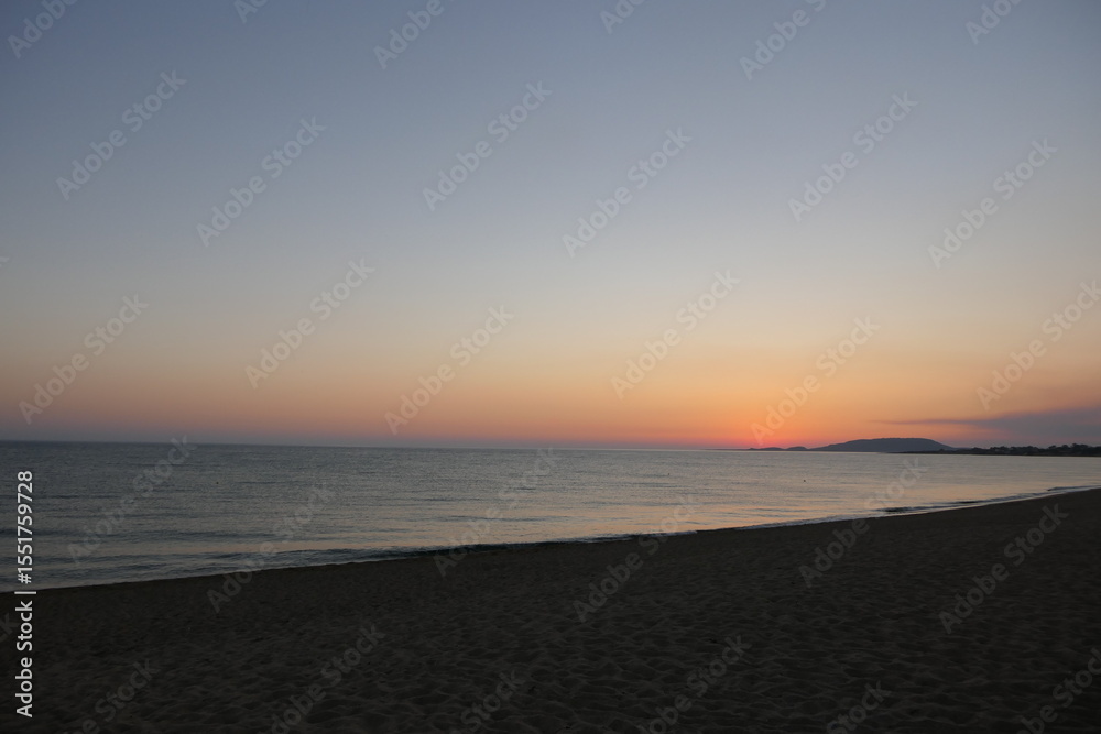 Sonnenuntergang am Mittelmeer Sonnenuntergang am Mittelmeer