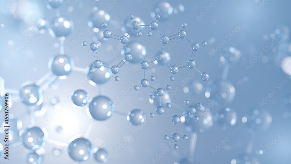 clomipramine molecular structure 3d, antidepressant structural chemical formula view from a microscope clomipramine molecular structure 3d, antidepressant structural chemical formula view from a microscope