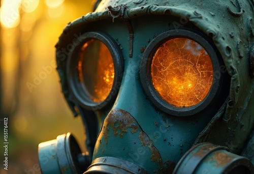 The suffocation of the wasteland of the apocalypse