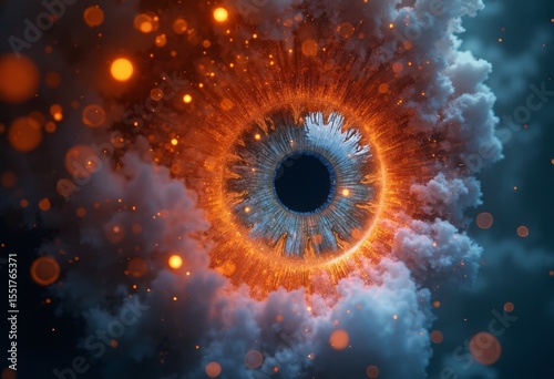 Eyes, pupils, irises