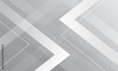 White abstract geometric background. Vector illustration