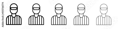 Coach icon simple illustration logo art