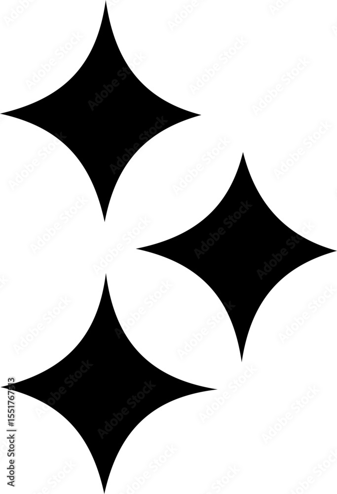 Fototapeta premium Vector illustration. abstract graphic geometric symbol and object. Vectores.