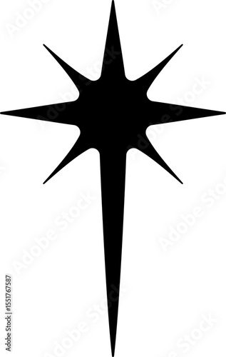 Vector illustration. abstract graphic geometric symbol and object. Vectores.