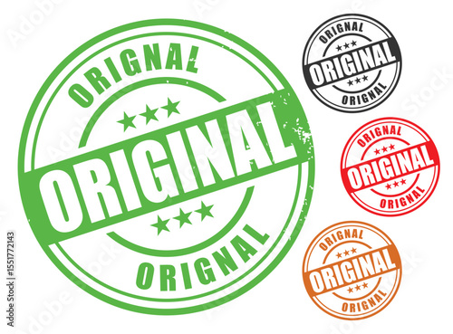 Original Product Stamp Set Authentic Quality Seals