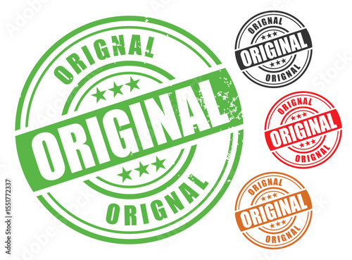 Original Product Stamp Set Authentic Quality Seals