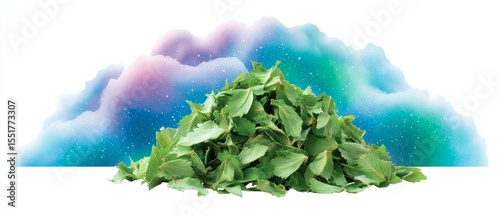 Dried herbal tea blends tranquil garden setting culinary content vibrant environment close-up view natural wellness