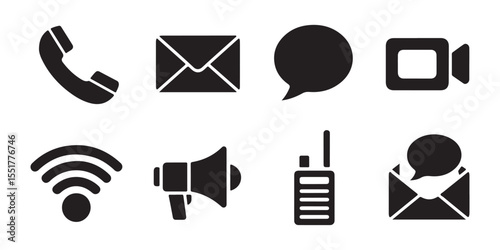 Communication Icons A Comprehensive Guide to Modern Contact Methods