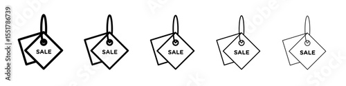 Discount on Sale icon simple illustration logo art