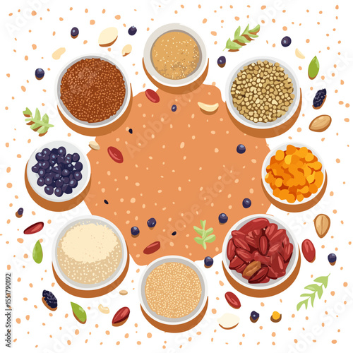 Roundup of Healthy Foods: Grains, Lentils, Seeds, Fruits and Nuts