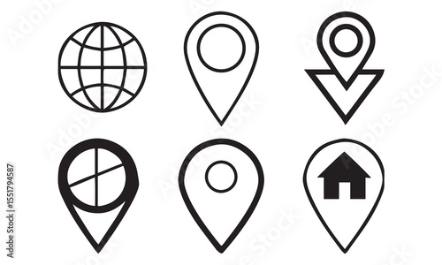 NEW Big Collection Of Web User Interface Line