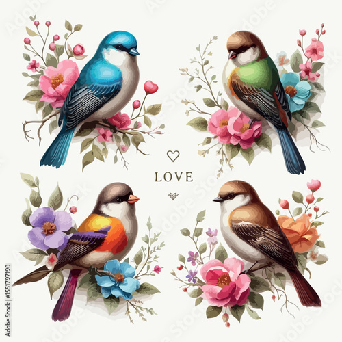 Bird of love
