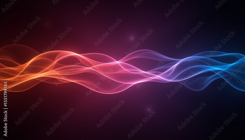 Obraz premium Colorful abstract smoke background, swirling patterns for creative projects and digital art