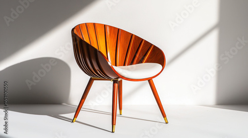 Elegant Modern Chair with Wooden Design and Contemporary Style
