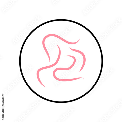 Worm Intestinal Parasites Icon