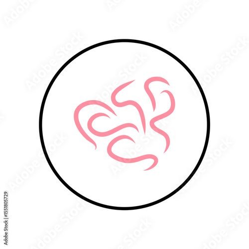 Worm Intestinal Parasites Icon