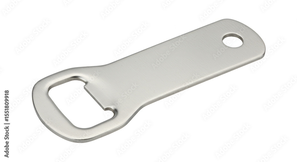 Silver Metal Bottle Opener Tool Isolated Background Transparent PNG Silver Metal Bottle Opener Tool Isolated Background Transparent PNG