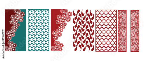 Minimalist Seamless Geometric Line Pattern  Zigzag Flow