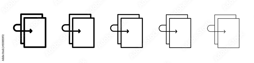 Fototapeta premium flip icon simple illustration logo art
