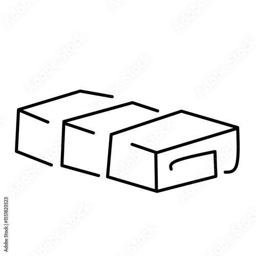 line vector japanese food