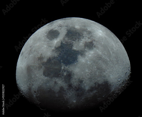 Three Quarter moon