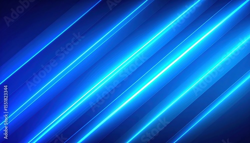 Cool blue lines wallpaper, abstract background design for modern digital art blue