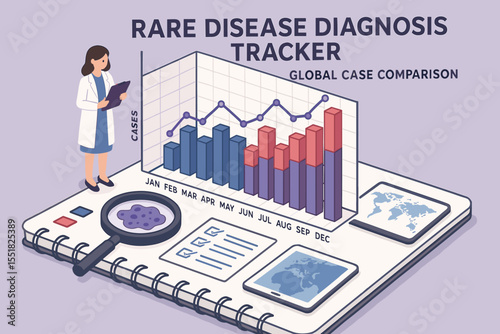 Rare disease diagnosis tracker: analyzing global cases with data visualization