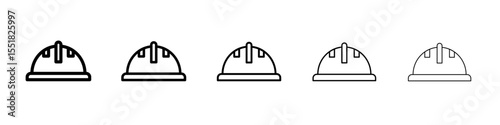 Helmet icon simple illustration logo art
