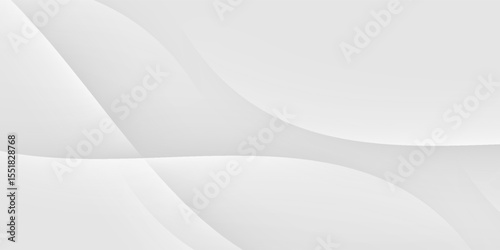 abstract white background with gradient color and artistic dynamic line decoration