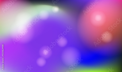 Abstract vector illustration in trendy “blurry gradients” style, featuring soft, rounded shapes in vibrant purple, blue, pink, yellow, and orange. Modern and popular for digital backgrounds and UI.