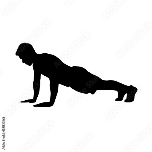 Abstract Minimalist Design with Curved Lines and Geometric Shapes