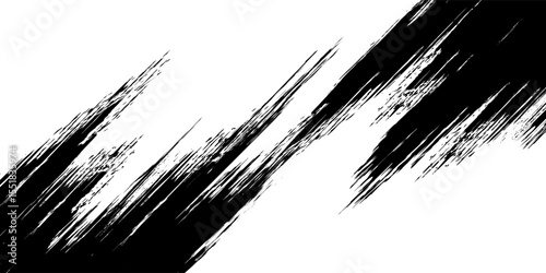 Brush strokes vector. Set of text boxes. Paintbrush collection. Grunge design elements. Dirty texture banners. Painted rectangles and diagonal brush backgrounds