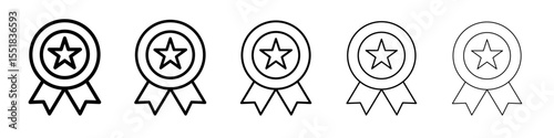 Loyalty program icon simple illustration logo art