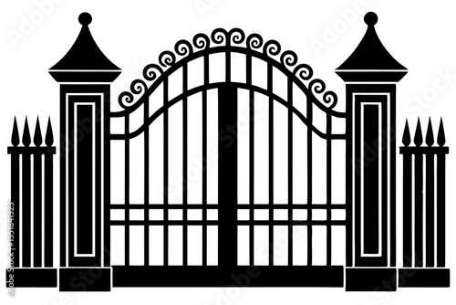 wrought iron gates