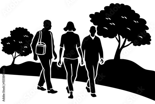 people in the park