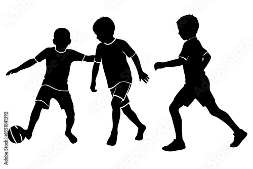 silhouettes of people