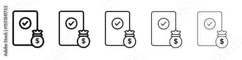 mobile payment icon simple illustration logo art