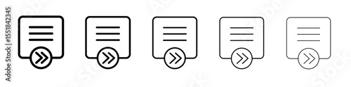 more button icon simple illustration logo art