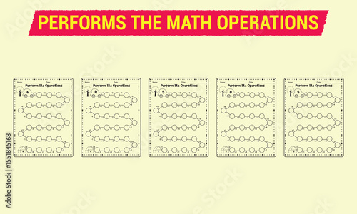 Fill  in the right answer math vector for children