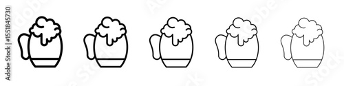oktoberfest icon simple illustration logo art