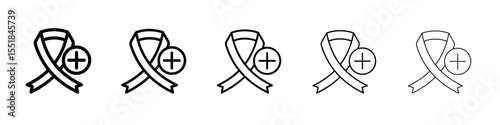 oncology Department Icon simple illustration logo art